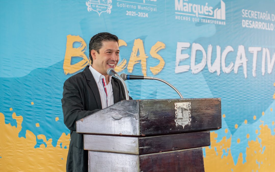 Municipio de El Marqués destinará 8.5 millones de pesos adicionales al programa Becas Municipales 2023