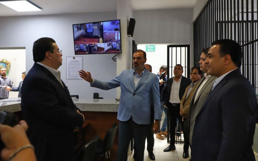 En visita al Juzgado Cívico, destaca Luis Nava la estrategia de prevención en la capital