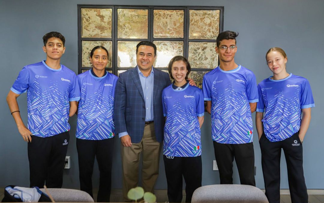 Luis Nava se reúne con atletas queretanos