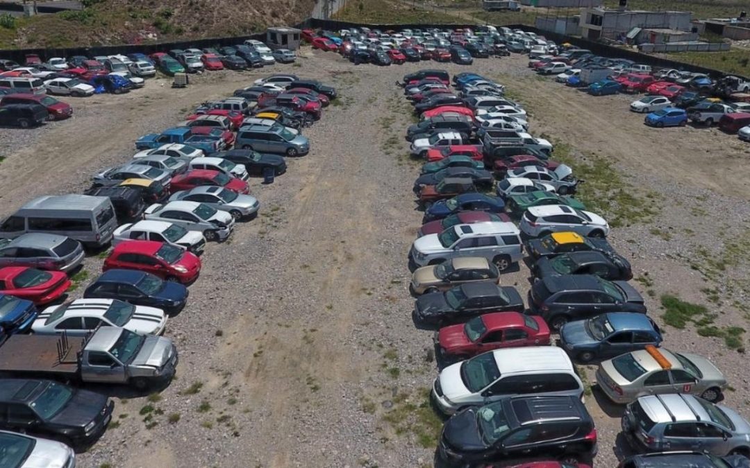 Alistan procedimiento de abandono para más de mil 200 vehículos en corralones: AMEQ
