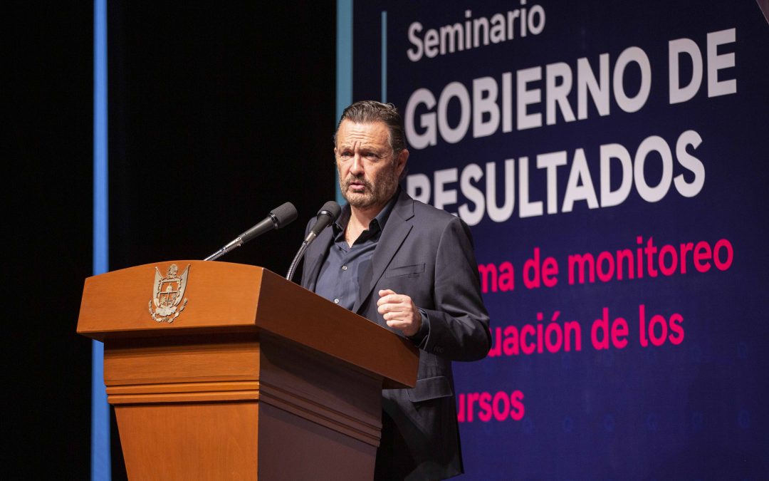 Inaugura Mauricio Kuri Seminario Gobierno de Resultados, Sistema de Monitoreo y Evaluación de los Recursos