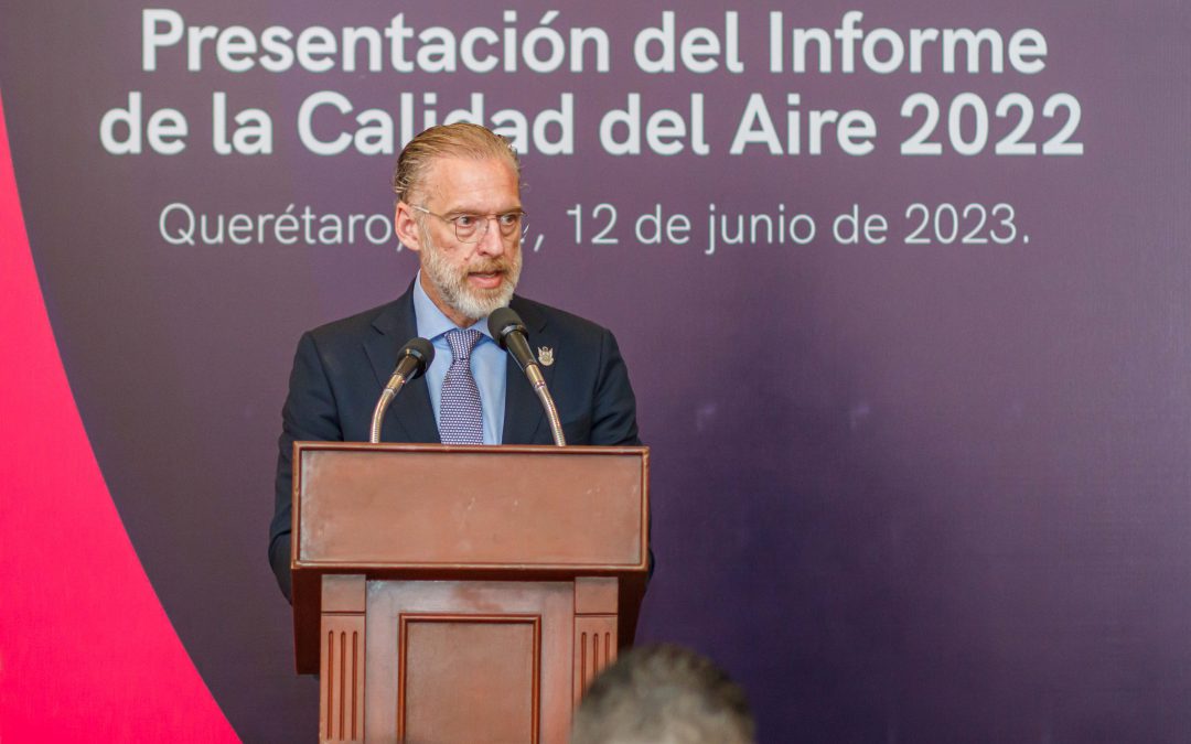 Titular de SEDESU presenta informe de la Calidad del Aire
