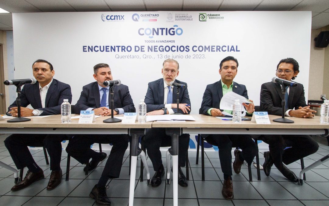 SEDESU, CCMX y CANACO anuncian encuentro de negocios comercial
