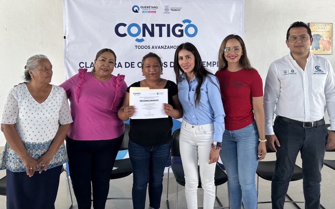 Capacita ST para el autoempleo a 60 mujeres de Tolimán
