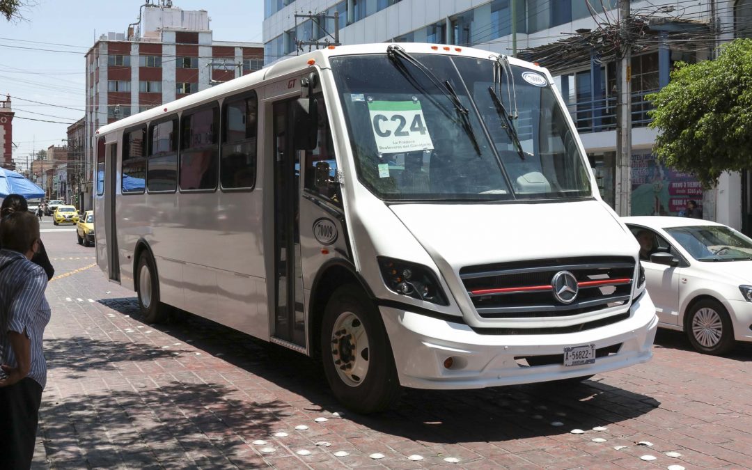 Renuevan flotas de las rutas C24 y C33