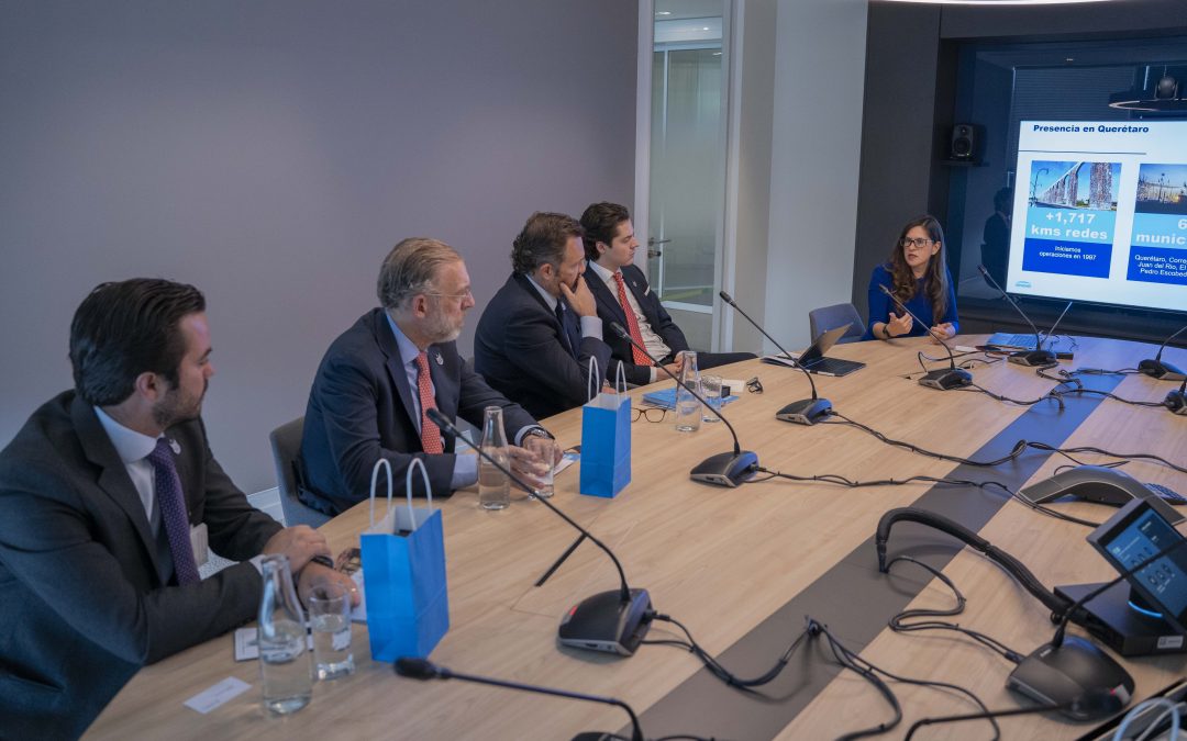 Visita Gobernador empresa francesa de soluciones energéticas en París