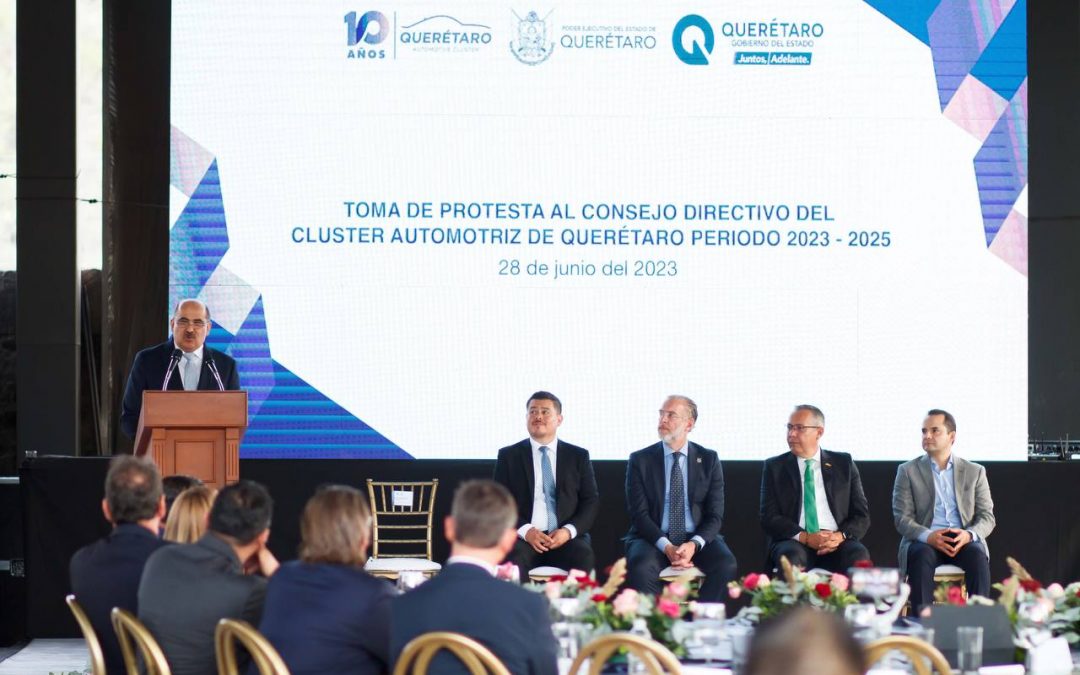 Titular de SEDESU reconoce labor del Clúster Automotriz