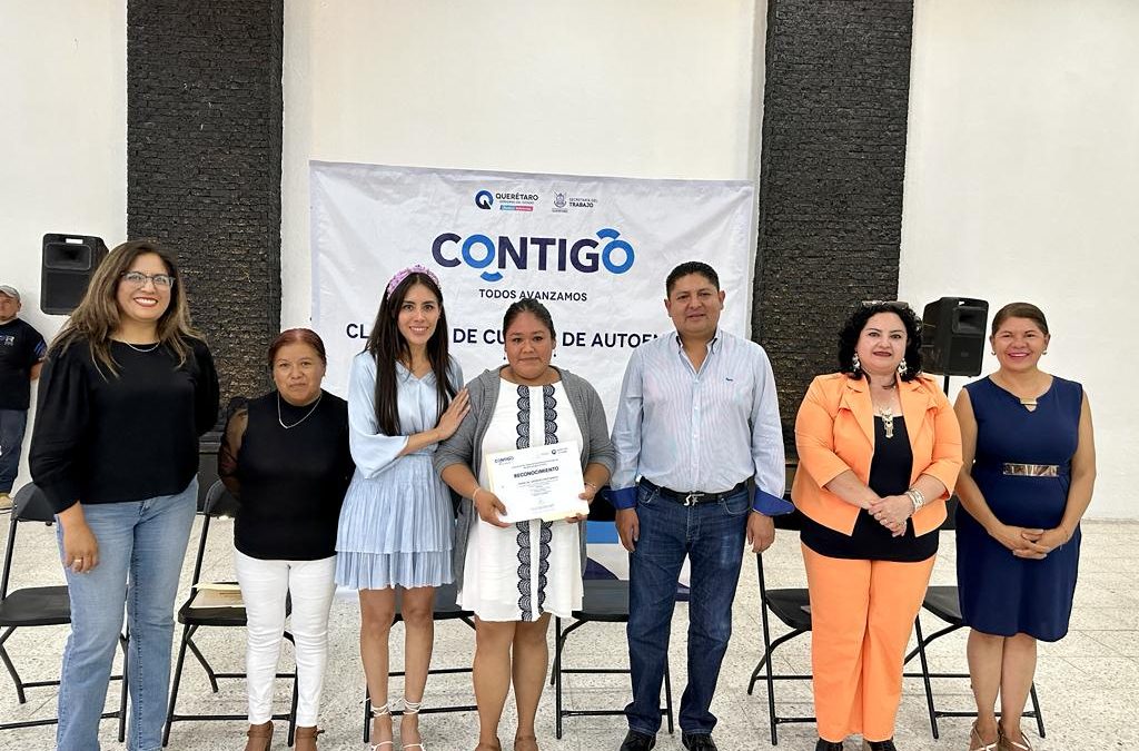 Capacita ST a mujeres en Cadereyta y San Joaquín