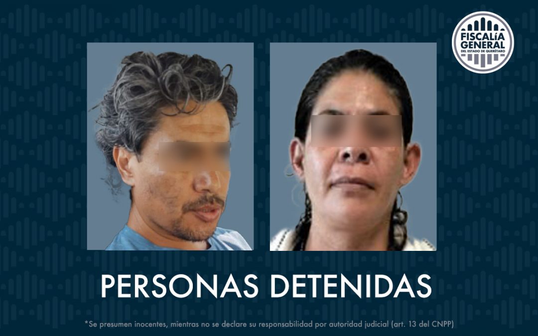 Dos personas detenidas por despojo