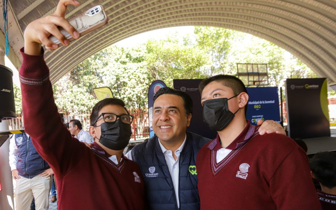Con “Juega Vive”, Municipio de Querétaro orienta a más de 2 mil 800 jóvenes contra las conductas de riesgo