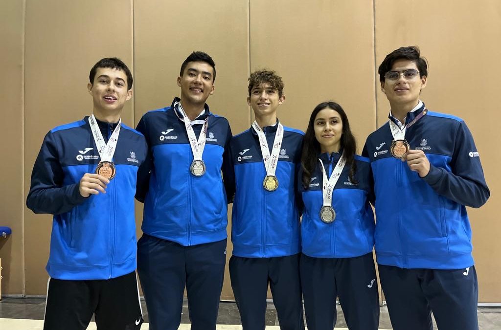 Logra taekwondo queretano 22 medallas en Nacionales CONADE