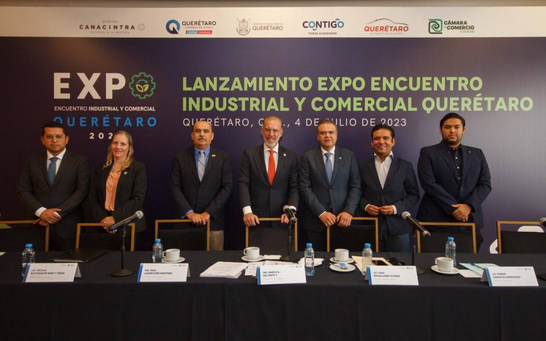 Alistan Expo Encuentro Industrial y Comercial Querétaro 2023