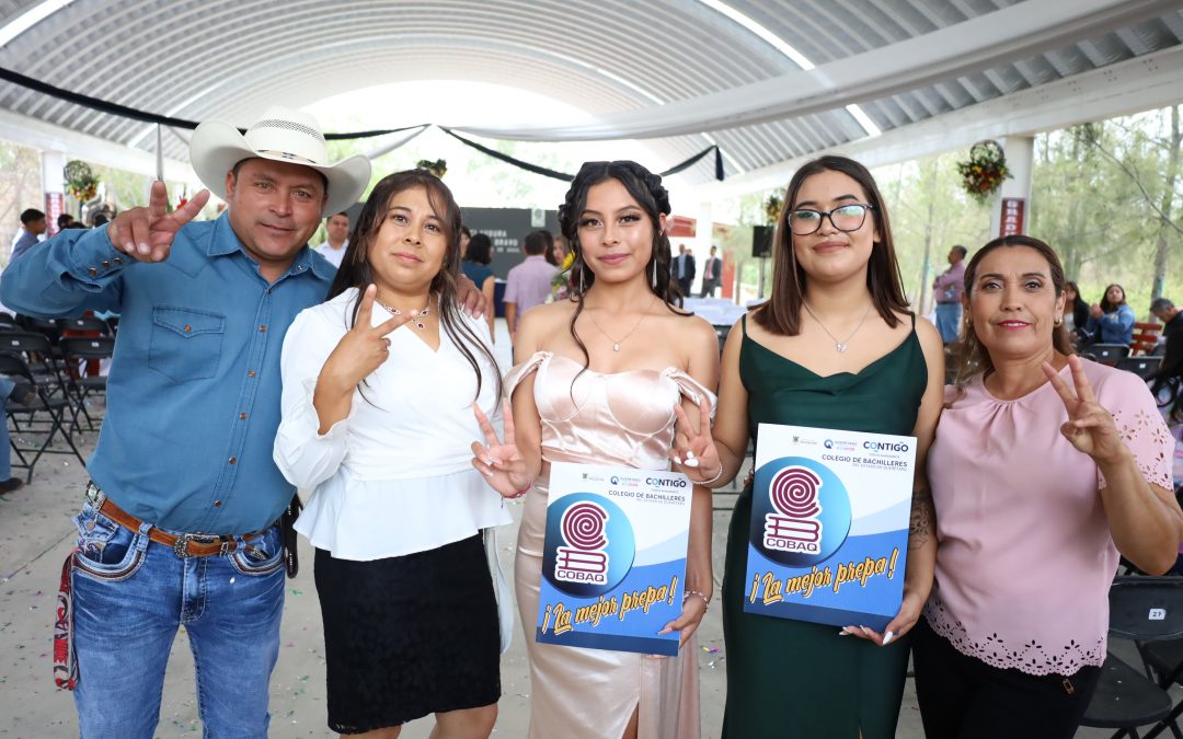 Egresan más de 6 mil alumnos del semestre 2023-A del COBAQ