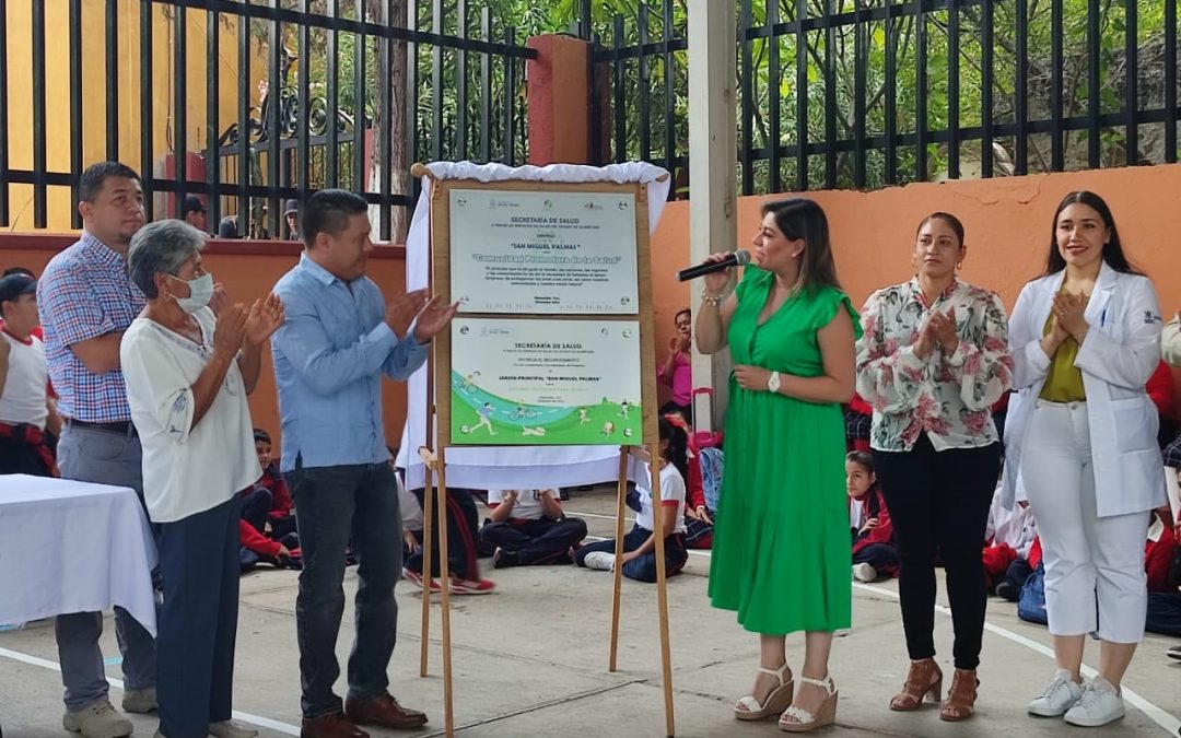 Certifica SESA espacios promotores de la salud en Peñamiller