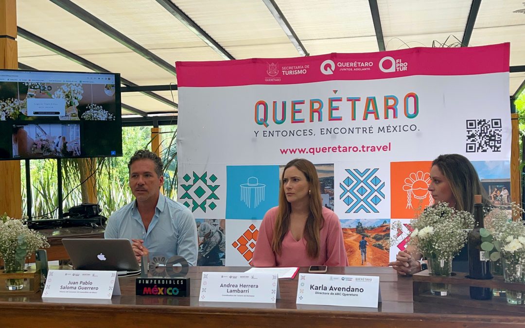 Querétaro sede del certamen “Los 100 imperdibles de bodas de México”
