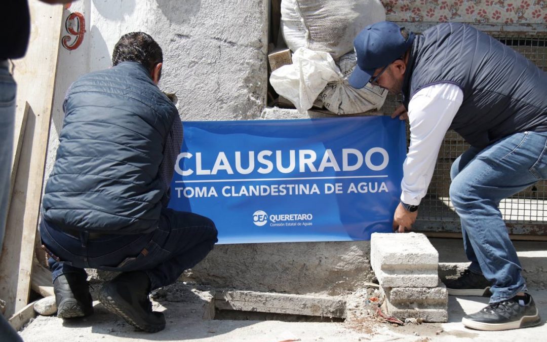 Clausura CEA tomas clandestinas en la colonia Fray Junípero Serra