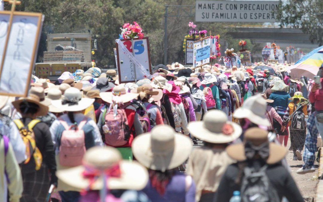 Más de 49 mil peregrinas y peregrinos dejan Querétaro y avanzan al Tepeyac