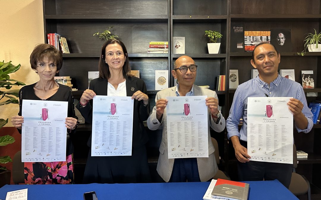 Anuncia SECULT participación de Querétaro en la Feria del Libro San Miguel de Allende 2023