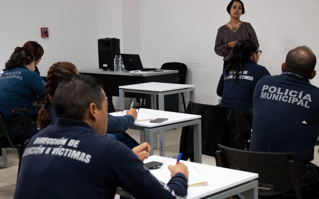 Sensibilizan a 300 elementos de seguridad en atención con perspectiva de género