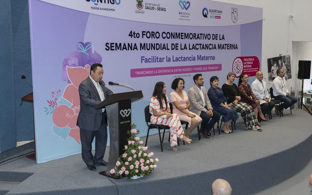 Inaugura Secretaria de Salud Foro de Lactancia Materna