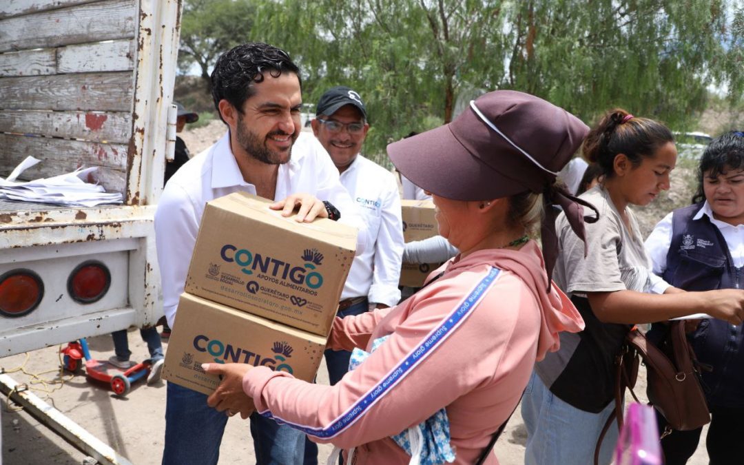 Apoyo alimentario digno y nutritivo para quienes más lo necesitan: Agustín Dorantes