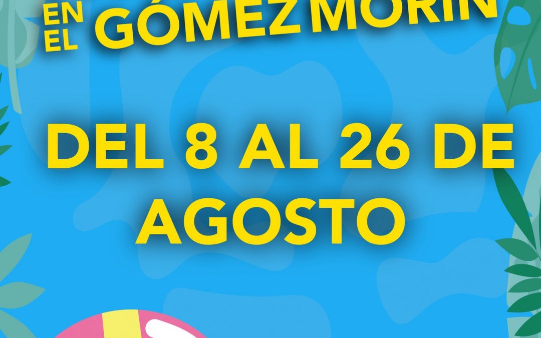 Alistan actividades veraniegas en Gómez Morin