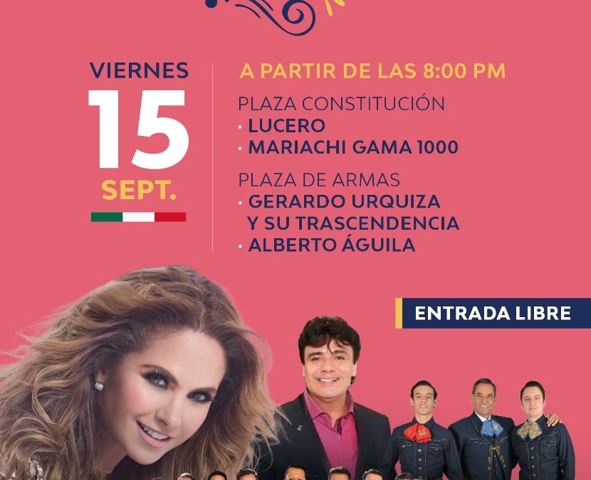 Alista Querétaro celebración de Fiestas Patrias con espectáculos para toda la familia