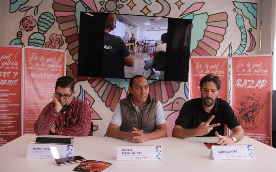 Anuncian SECULT y Kraken Tatoo and Arts la 2ª edición del Festival de Arte Emergente De la Piel a la Galería
