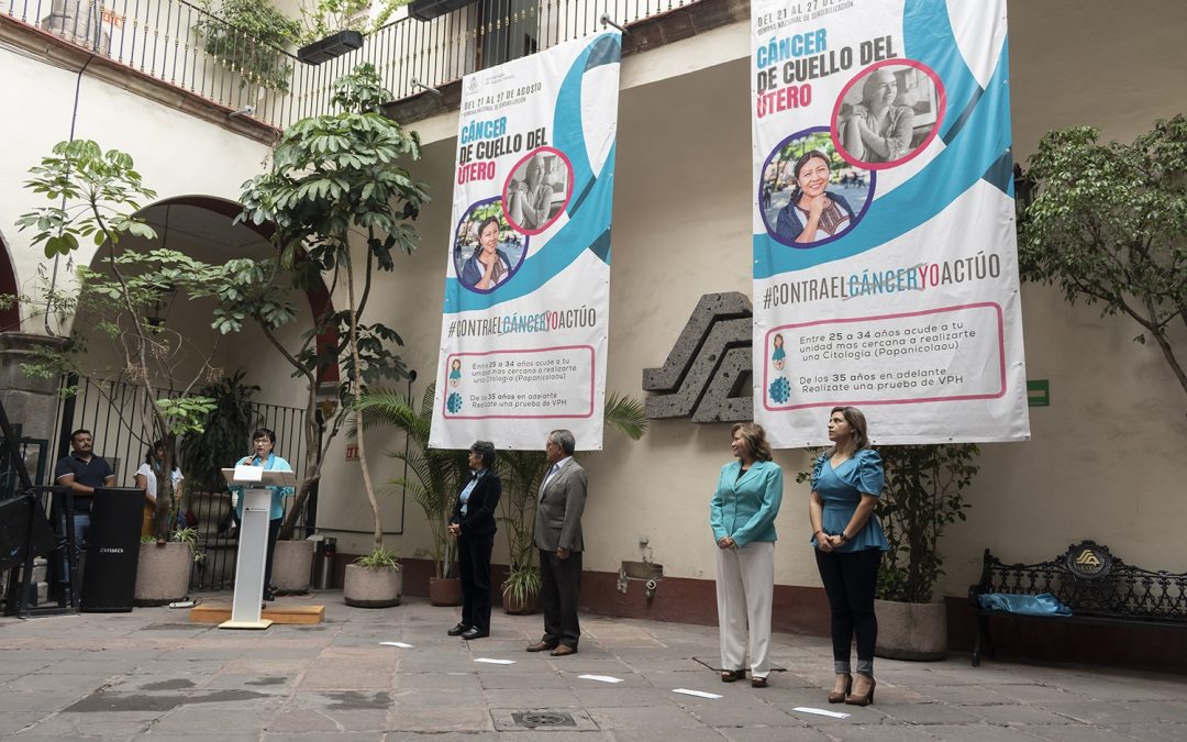 Realiza SESA evento conmemorativo para prevenir el Cáncer de Cuello del Útero