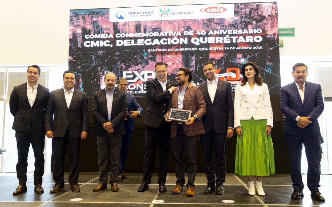 Destaca Gobernador consolidación del sector de la construcción en manos queretanas