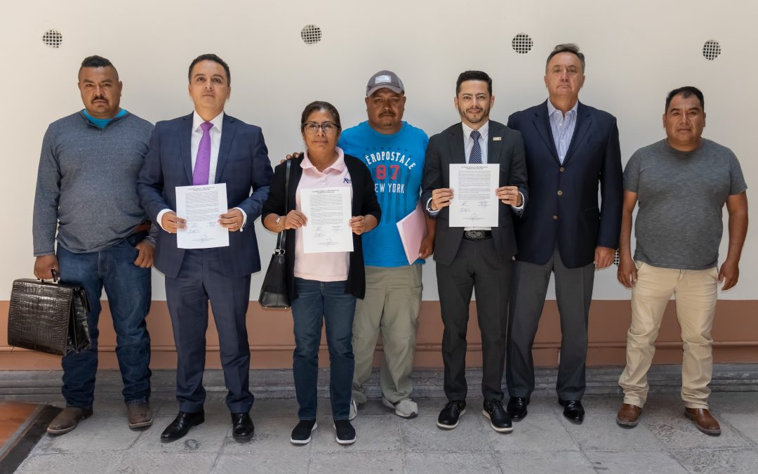 Firman acuerdo SEGOB y Sociedad Cooperativa de Producción Tzibantzá