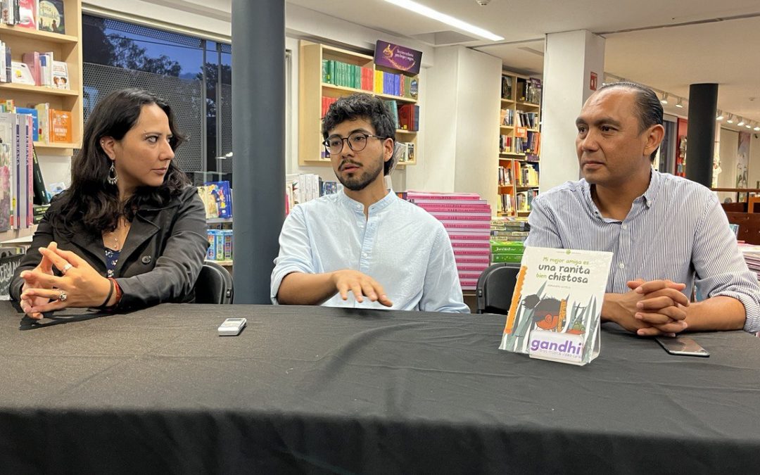 Presentan en librería Gandhi la obra ganadora del Premio Nacional de Cuento Infantil Ilustrado La Matatena