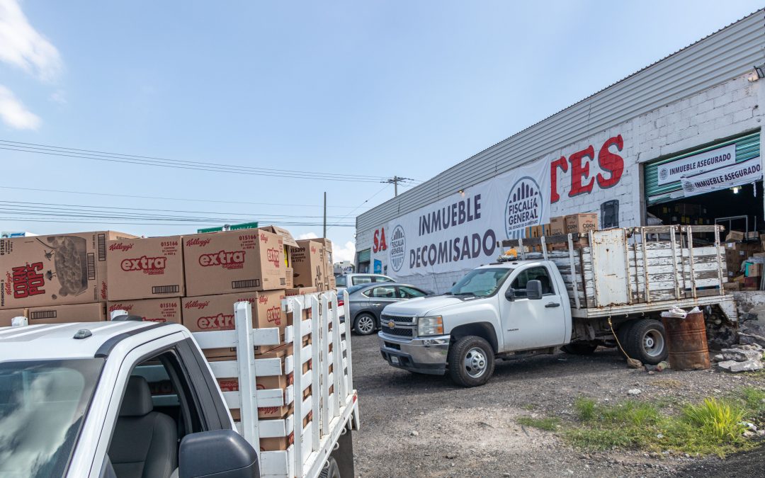 Fiscalía entrega productos decomisados para beneficio de las y los queretanos