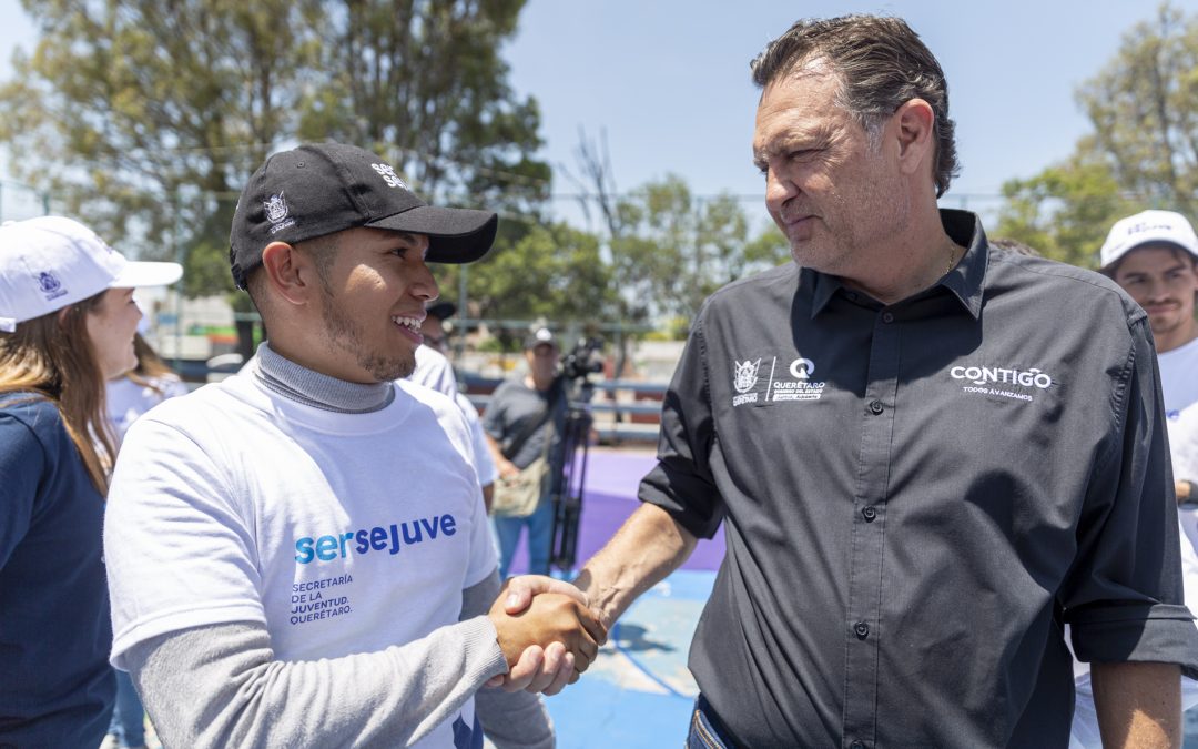 Contigo, Querétaro tiene rumbo joven: Mauricio Kuri