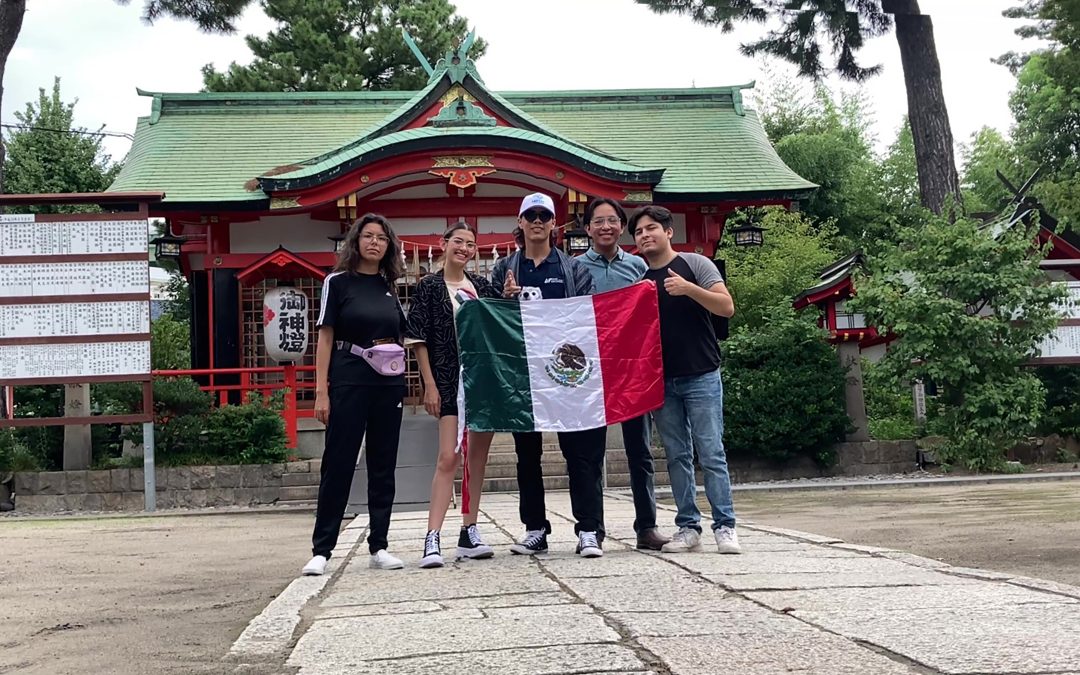 Cinco estudiantes de UTSJR complementan estudios en Japón