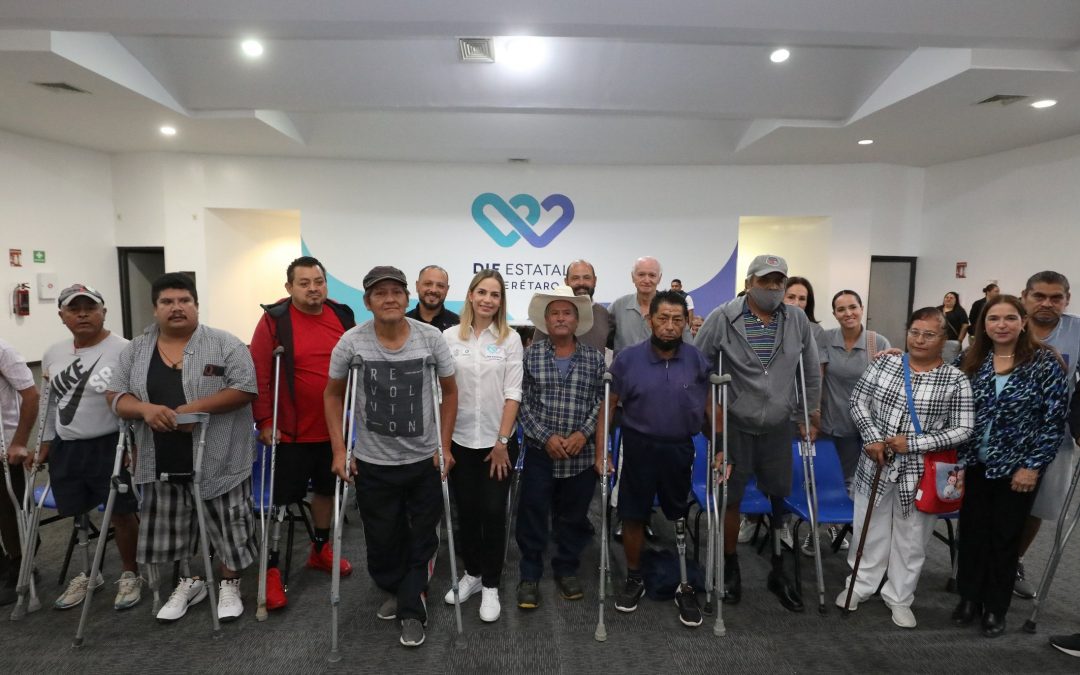 Apoya SEDIF a personas con discapacidad motriz