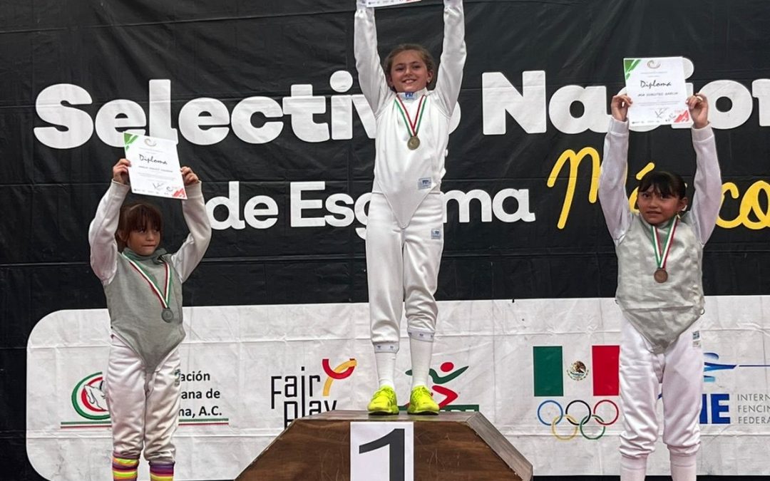 Esgrimistas queretanos brillan en Selectivo Nacional