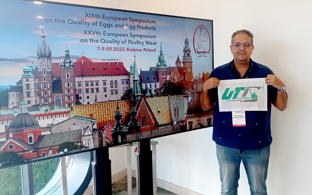 Estudiante de la UTC participa en Simposio Europeo de Alimentos en Polonia