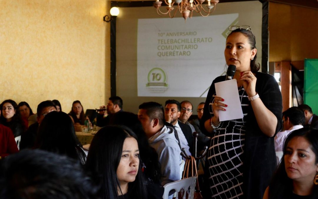 Anuncian autoridades educativas prestaciones para personal eventual de Telebachillerato Comunitario