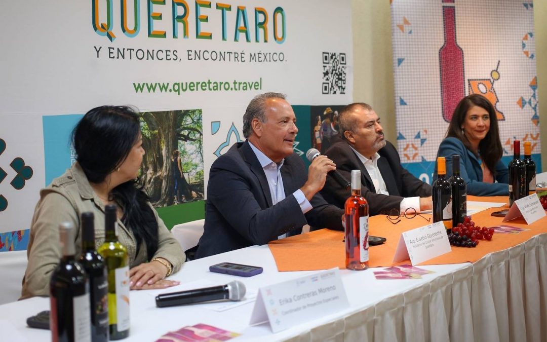 Anuncian tercera edición del Festival del Vino Queretano