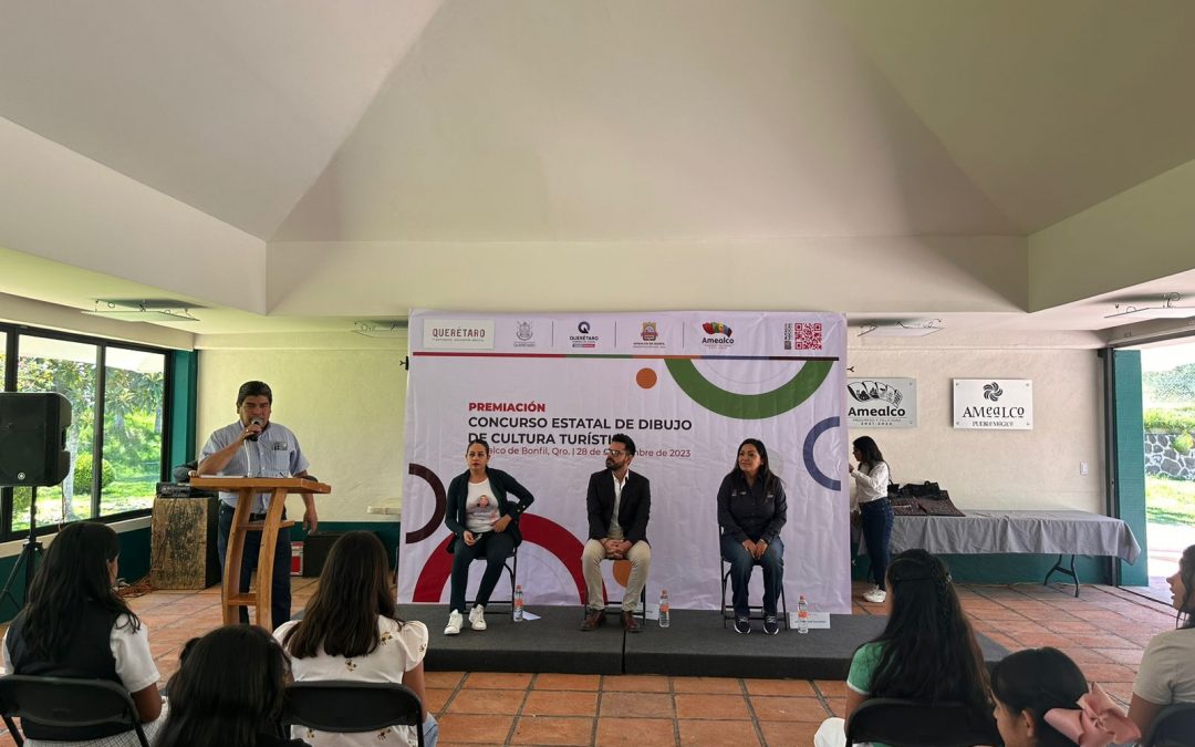 Premian a ganadores del Concurso Estatal de Dibujo de Cultura Turística Infantil