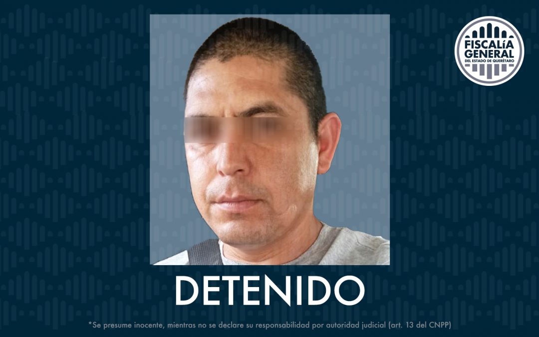 Detienen a sujeto por el triple homicidio ocurrido en Otates, Landa de Matamoros