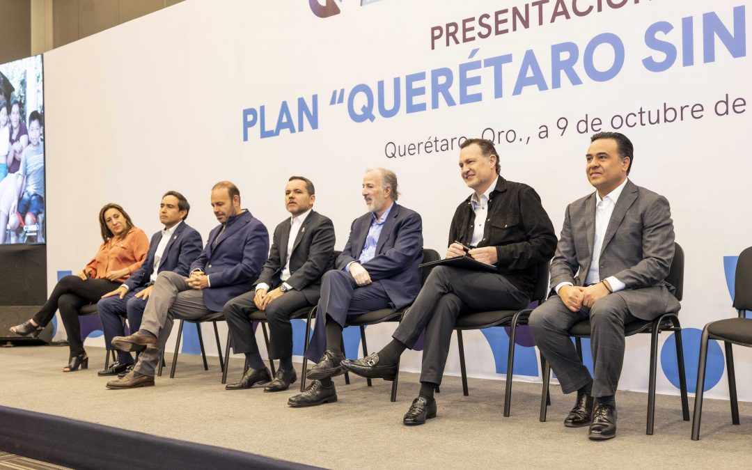 Presenta Mauricio Kuri el plan Querétaro sin Pobreza