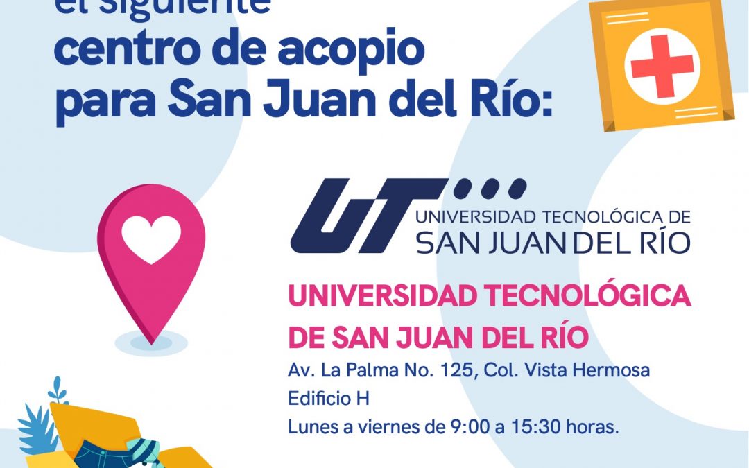 Se suma UTSJR como centro de acopio para damnificados por Otis