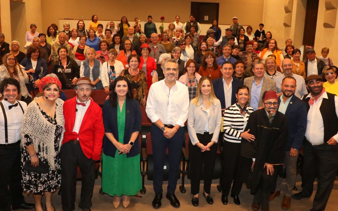 Encabezan autoridades celebración del 21 aniversario de la Casa del Jubilado y Pensionado