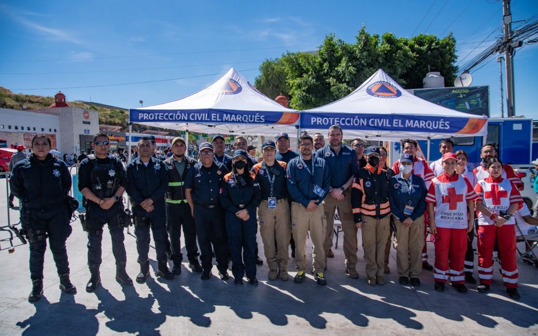 Protección Civil de El Marqués registró saldo blanco en celebraciones a San Judas Tadeo