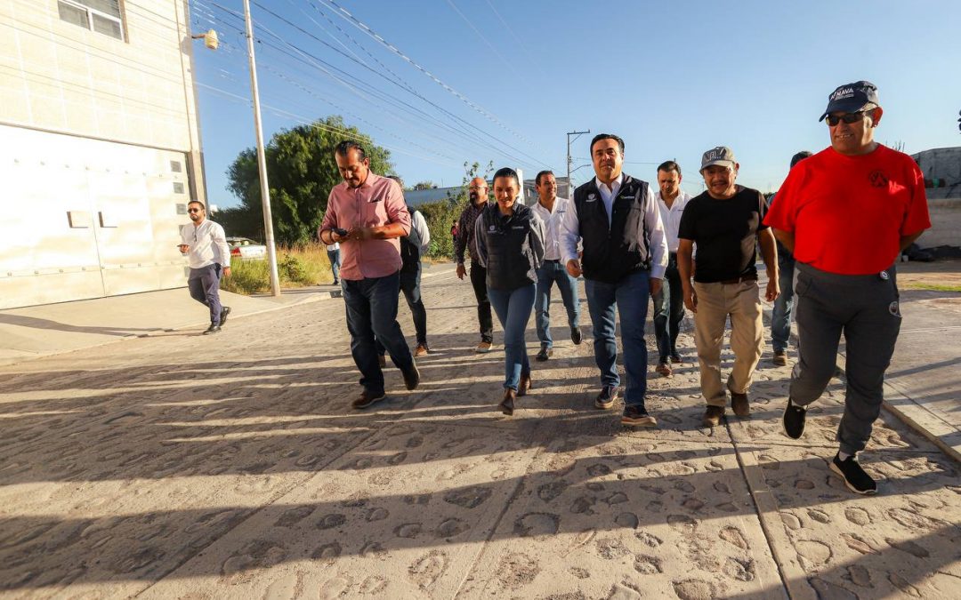 Entregan obras de urbanización e infraestructura en Bosques de Bellavista