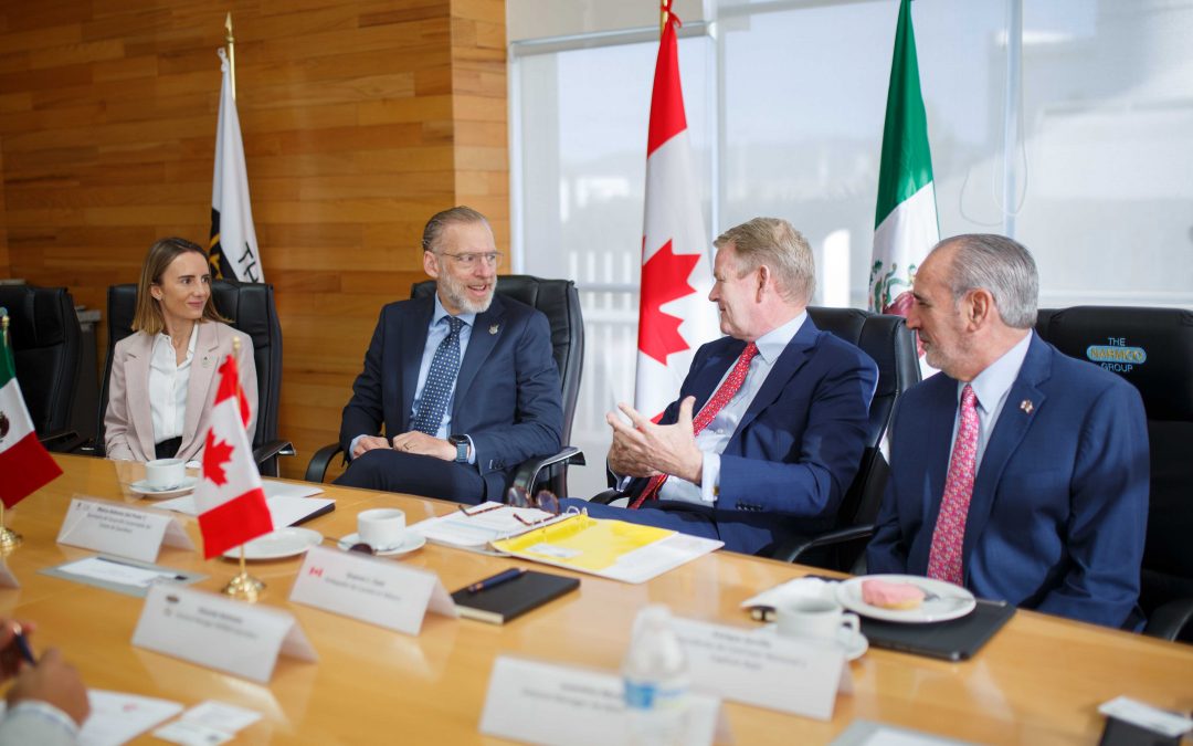 Fortalece vínculos titular de SEDESU con empresas canadienses