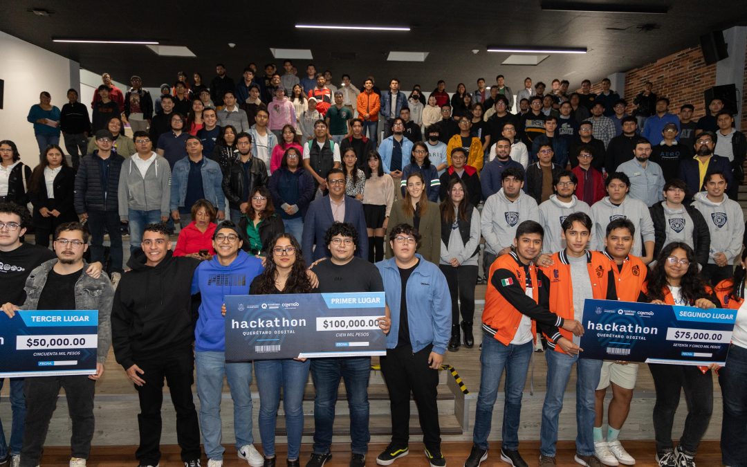 Premian a ganadores del Hackathon Querétaro Digital