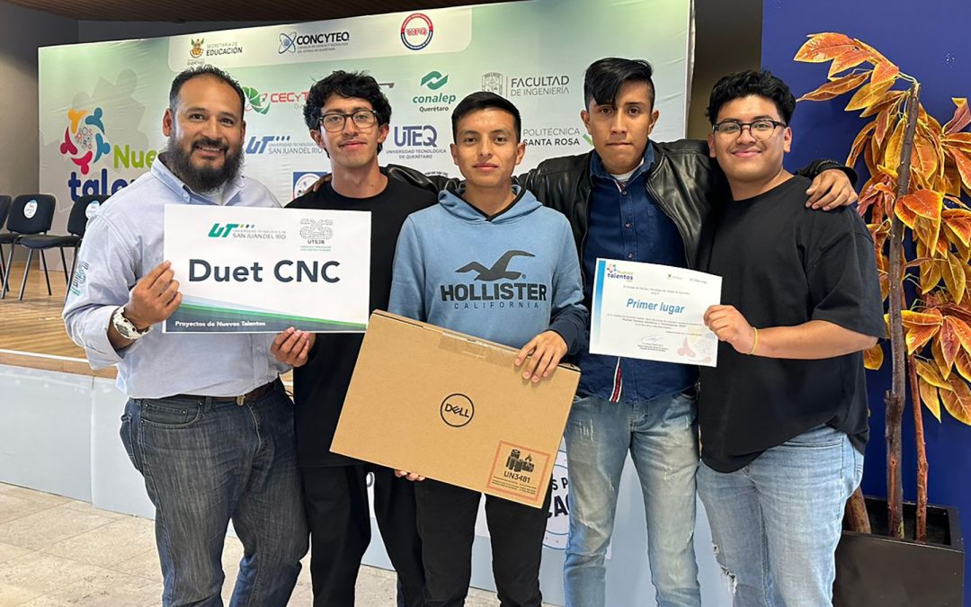 Estudiantes de la UTSJR ganan concurso de Nuevos Talentos